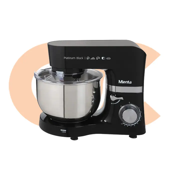 كيتشين ماشيين ميانتا 1300وات بالملحقات اسود KM38232C Platinum Black