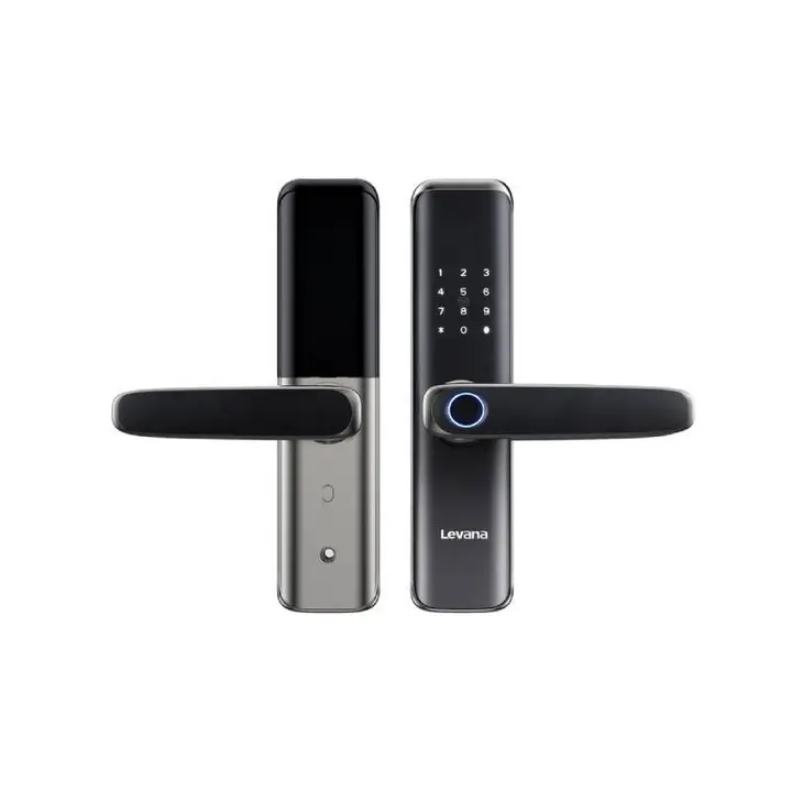 Levana Smart Door Lock (Black) - D01i - Tuya WiFi and Fingerprint