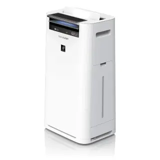 Air Purifier Mustache in white color