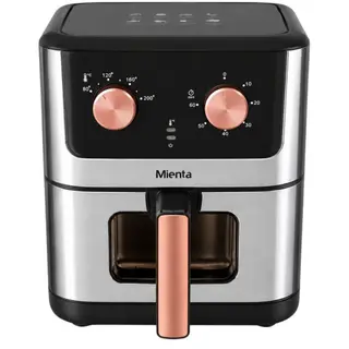 Mienta Air Fryer 5.5 Liter - 1500 Watt - Black*Silver - AFLV047S