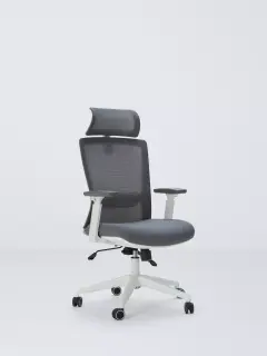 John Lewis Ollie High Back Ergonomic Office Chair, Grey