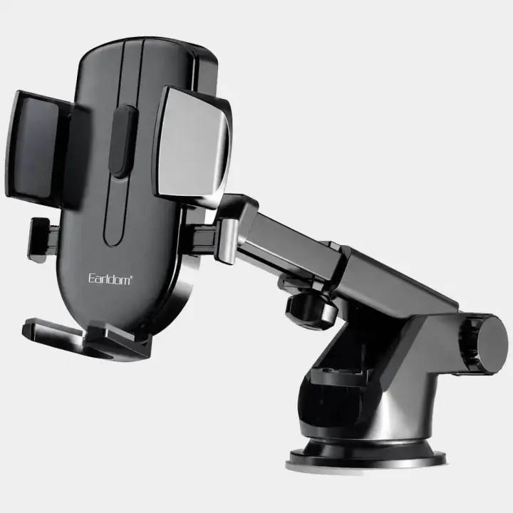 Earldom EH93 Suction Cup Car Phone Holder 360° Full Rotation, Black