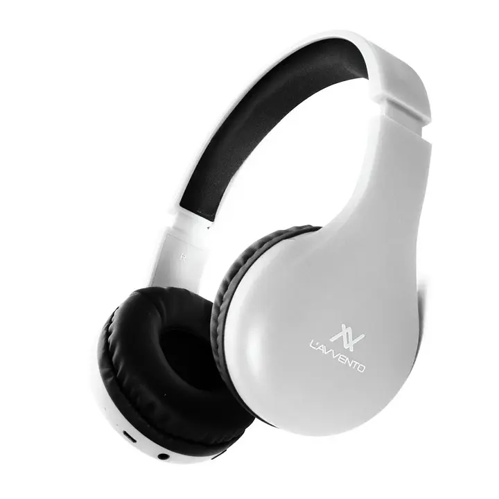 L'AVVENTO (HP11W) Bluetooth Headphone with Stereo Plug - White