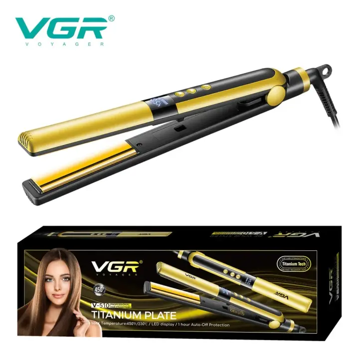 مكواة فرد الشعر الاحترافية VGR V-510