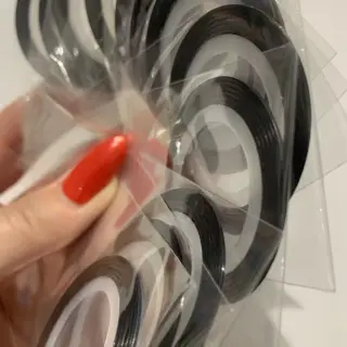 Decore Ribbon Glossy Black