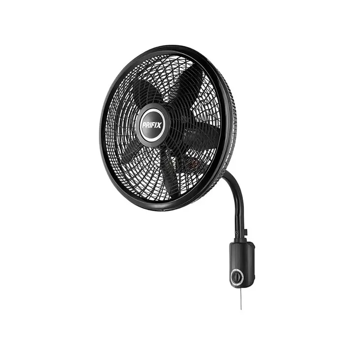 Prifix Jumbo Wall Mount Fan 21 Inch - 3 Speed - 5 Blades - WFJ210 - Black