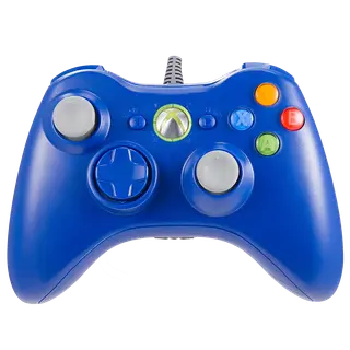 Microsoft XBOX 360 Wired Controller for Windows, Generic, Blue