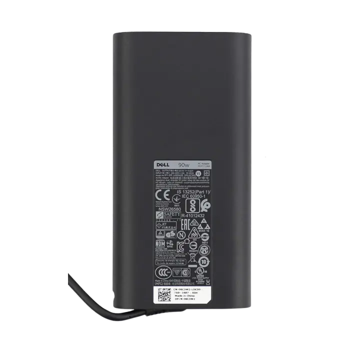 شاحن ديل أصلي 90W, Genuine Dell Charger 19.5V 4.62A 4.5×3.0mm, DA90PM130