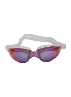 Free Shark Adult Swimming Goggle Pink Mirrored Anti Fog Anti-Leak Uv Protection Lens