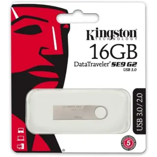Kingston DataTraveler SE9 16GB USB 2.0 Flash Drive