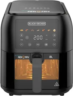 قلاية هوائية بلاك أند ديكر 8 لتر 1700 وات SAF80W-B5 Black and Decker