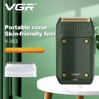 VGR 353 Beard Shaver Hair Trimmer Electric Face Shaver USB Charging
