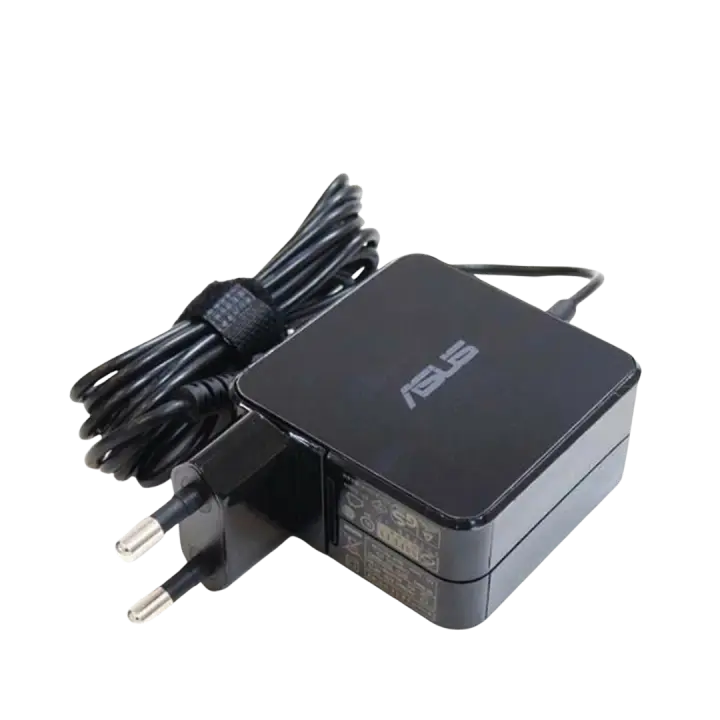 شاحن اسوس أصلي 65 واط, 19V 3.42A, Type 4.5×3.0mm, Asus ExpertBook VivoBook, Original Asus Charger, رقم القطعة ADP-65GD D