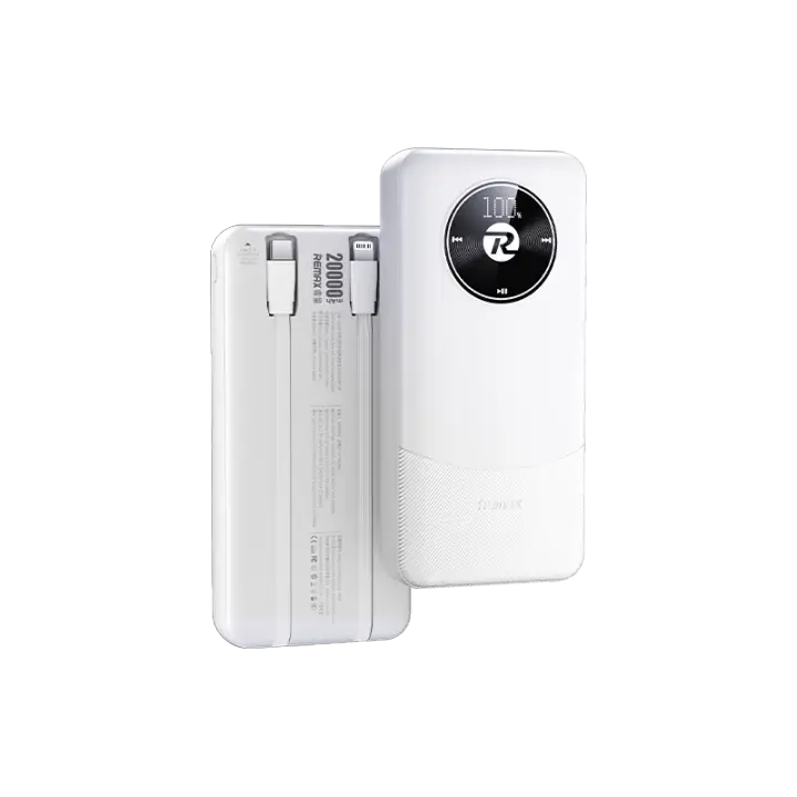 REMAX 20W+22.5W Built-in dual fast charging cables power bank 20000mAh RPP-38