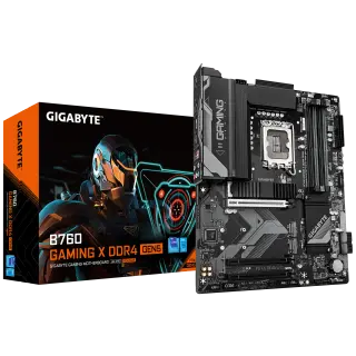 B760 GAMING X DDR4 GEN5 GIGABYTE INTEL MOTHERBOARD