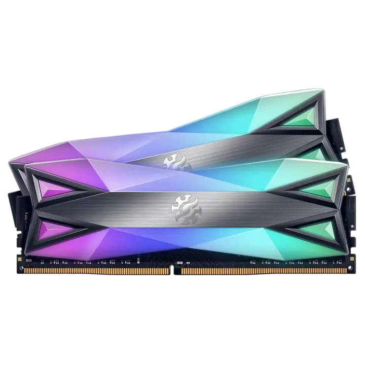 ADATA XPG SPECTRIX D60G RGB 32GB (2X16) 3600MHz CL18 DDR4 Gaming Desktop Memory Kit