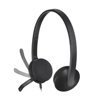 Logitech H340 USB Computer Headset With digital audio, 981-000475