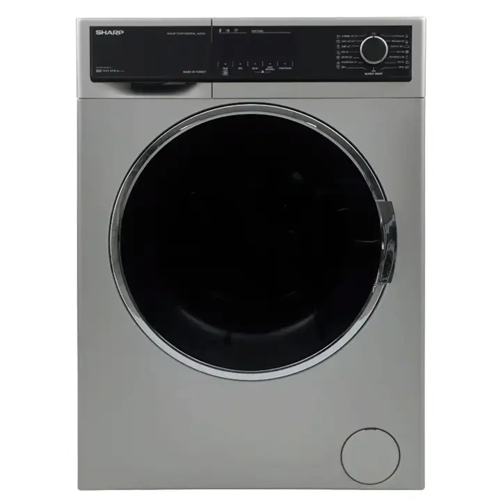 غسالة ملابس شارب فول أوتوماتيك 9 كجم ، سيلفر - ES-FP914CXE-S