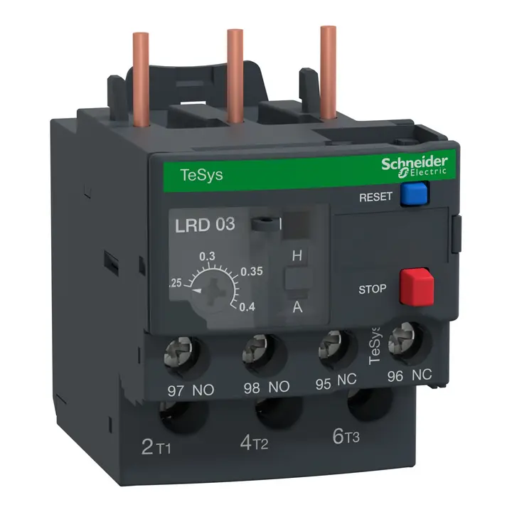 Schneider LRD03 | TeSys LRD thermal overload relays, 0.25…0.4 A, class 10A