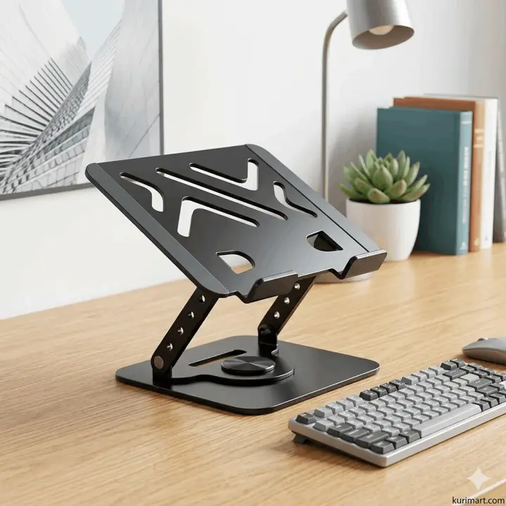 SG-19 Adjustment 360° Rotating Metal Laptop Stand, Hi ستاند لابتوب حديدي متحرك