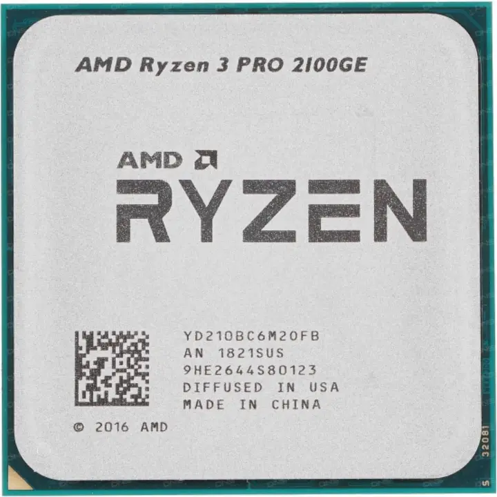 AMD Ryzen 3 PRO 2100GE Tray Whitout Fan
