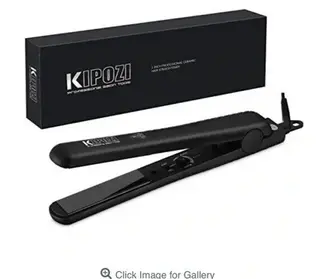 brand new KIPOZI Mini Hair Straightener Ceramic Flat Iron Salon 450 110 to 240v