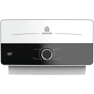 Ariston Instant Water Heater - 7.7 kW - Black/White - AURESM7EU