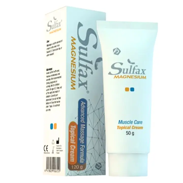 SULFAX MAGNESIUM MASSAGE CREAM120 GM