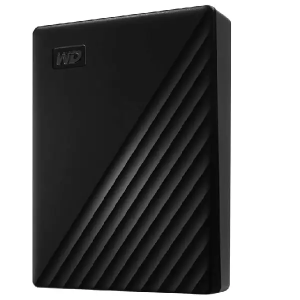 Western Digital My Passport USB 3.2 External HDD, 4 TB, Black, WDBPKJ0040BBK-WESN هارد 4 تيرا خارجي