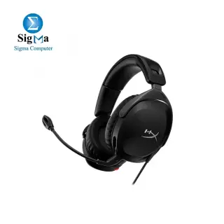 HyperX Cloud Stinger 2 Wired Gaming Headset, DTS Headphone:X Spatial Audio, Signature Comfort, Rotating Earcups, PC, Black- 519T1AA
