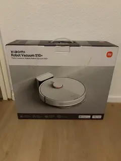 Xiaomi Robot Vacuum S10+ EU Weiß, Saug- und Wischroboter, Lasernavigation