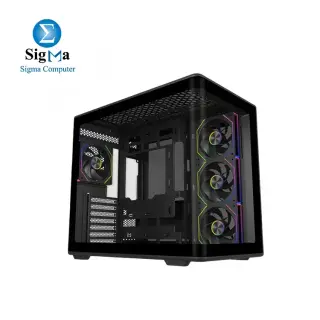 Cooler Master Elite 600 ARGB ATX Mid-Tower Case, Black