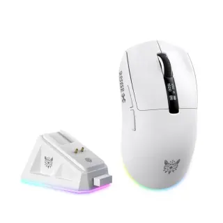 ONIKUMA DM07 Tri-Mode RGB Gaming Mouse White ماوس جيمنج