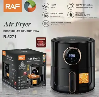 قلاية هوائية Air Fryer سعة 5.5 لتر بشاشة ديجيتال تعمل باللمس