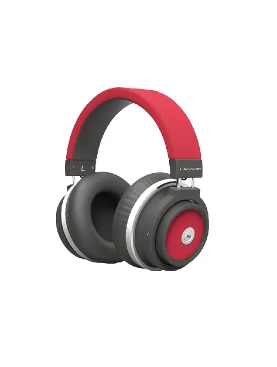 L'avvento (HP15R) Wireless Bluetooth 5.0 Headphone, Red