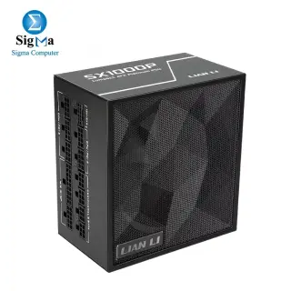 LIAN LI SX1000P 1000W 80 Plus Platinum ATX 3.1 Full Modular Black Power Supply