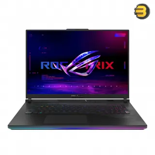 Asus ROG Strix SCAR 18 G834JYR-R6041W Gaming Laptop, Intel Ci9-14900HX, 32GB RAM, 2TB SSD, RTX 4090 16GB, 18-inch 240Hz QHD+, Mini LED, Win11 - 90NR0IP2-M001P0 -