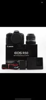Canon EOS R50 Mirrorless Camera & RF-S 18-45 mm F4.5-6.3 IS STM Lens - BRAND NEW
