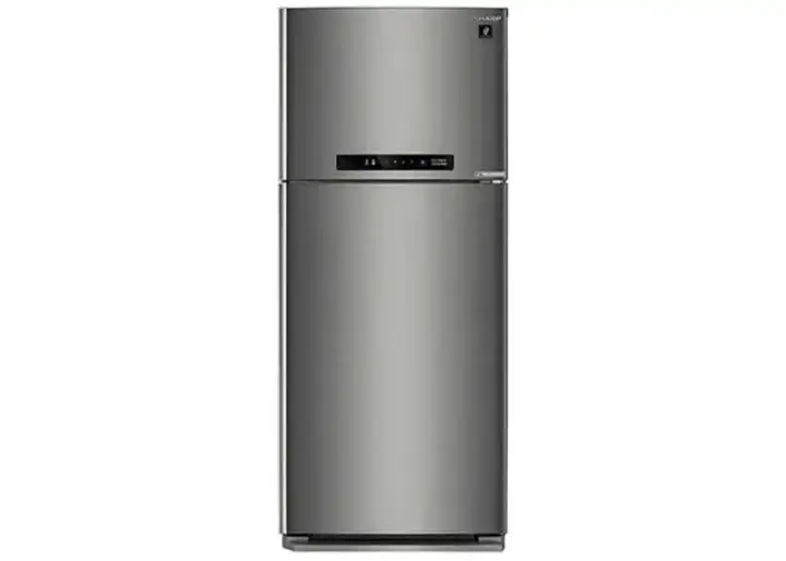 ثلاجة شارب انفرتر ديجيتال ، نوفروست 396 لتر ، استانلس غامق - SJ-PV48G-DST