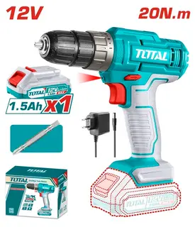 شنيور 12 فولت 1 بطاريه Cordless drill Li-ion 12V TDLI1218