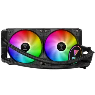نظام تبريد مائي للبروسيسور جامدياس AURA GL240 RGB AIO