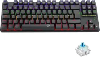 كيبورد ألعاب ميكانيكال T-Dagger Arena Lite -TGK321/BLUE SW