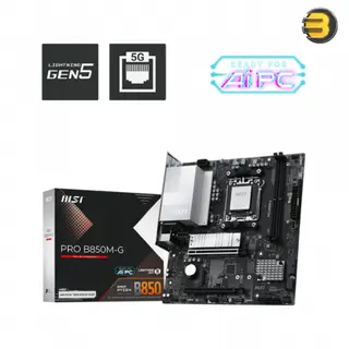 MSI PRO B850M-G AM5 DDR5 Micro-ATX Motherboard