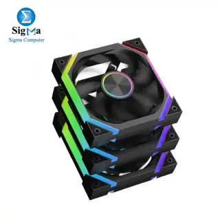 XIGMATEK Infinity H27A Reverse Argb Pwm With Remote Control 3 Fan - EN90465