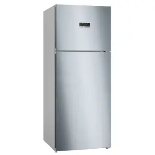 Bosch Series 4 No Frost Top Freezer Refrigerator 542 Liter - Silver - KDN76XI3E9