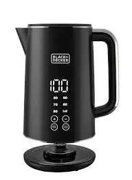 غلاية مياه بشاشة ديجتال, التحكم باللمس مع شاشة LCD BLACK + DECKER JCD200