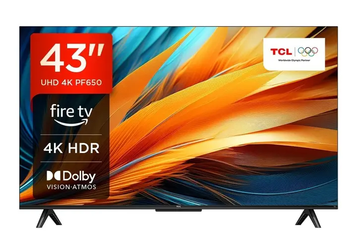 TCL 43PF650 43 Zoll Fernseher 4K UHD Smart TV Fire TV Dolby Atmos