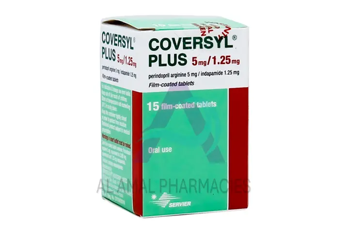 COVERSYL PLUS 5MG/1.25MG 15TAB