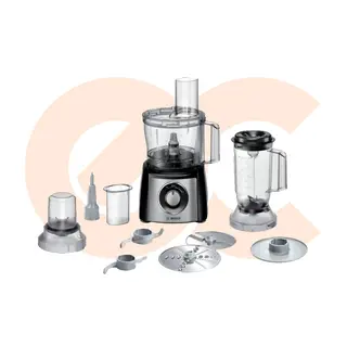 Best-Selling محضر طعام بوش مالتي تالنت 3 ستانلس*اسود 900 واط موديل MCM3PM386 | Available Now at EHAB Center Home Appliances