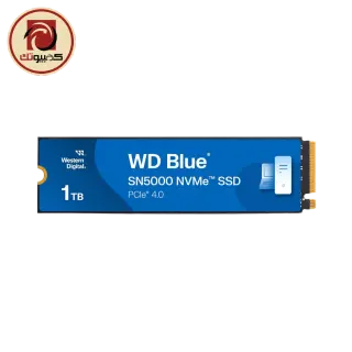 WD Blue SN5000 1TB PCIe Gen4 NVMe M.2 SSD, Up to 5,150MB/s Read (WDS100T4B0E)